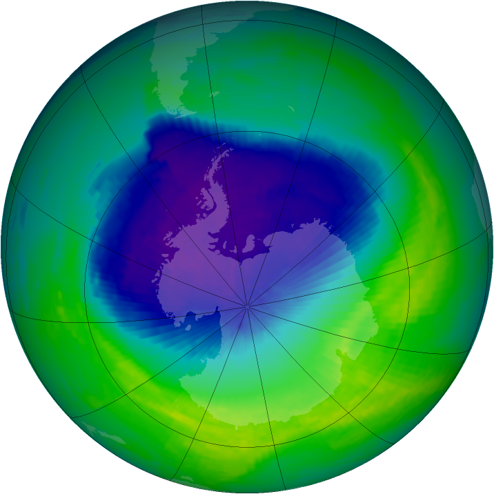 Ozone Map 1994-11-04